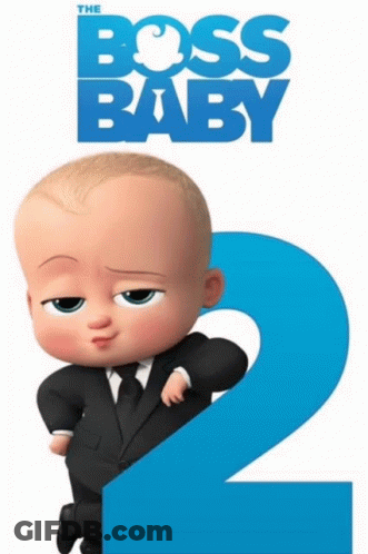 Boss Baby 2 Movie Poster GIF