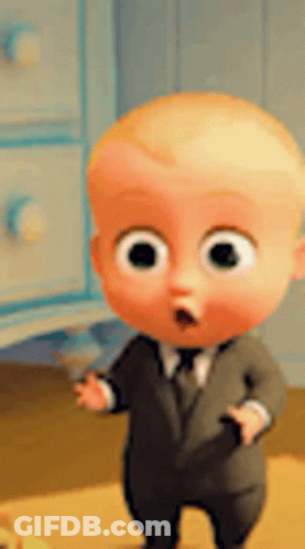 Boss Baby Baby In Suit And Tie GIF