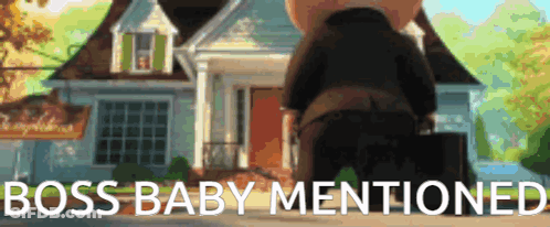 Boss Baby Cartoon Character GIF