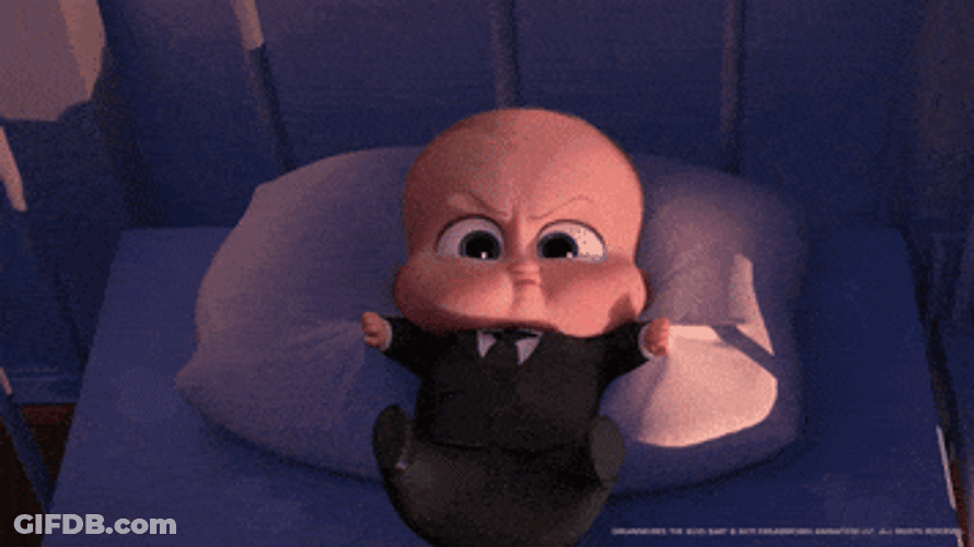 Boss Baby Cry Screaming GIF
