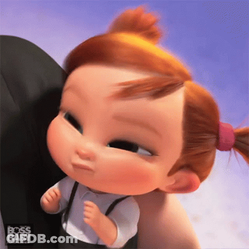 Boss Baby Girl Held By Man GIF