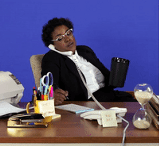 Boss Lady Workaholic Woman GIF
