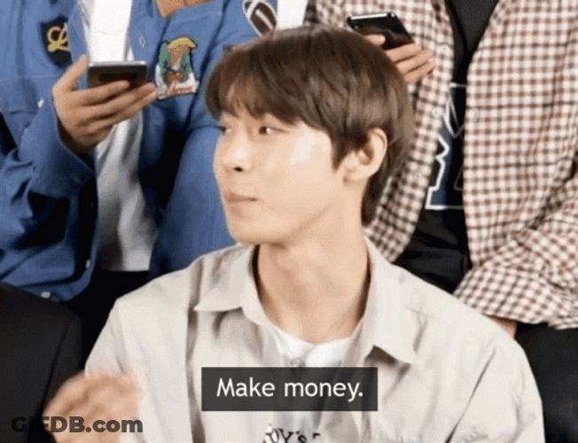 Boss Makes A Dollar I Make A Dime Make Money Hand Sign GIF