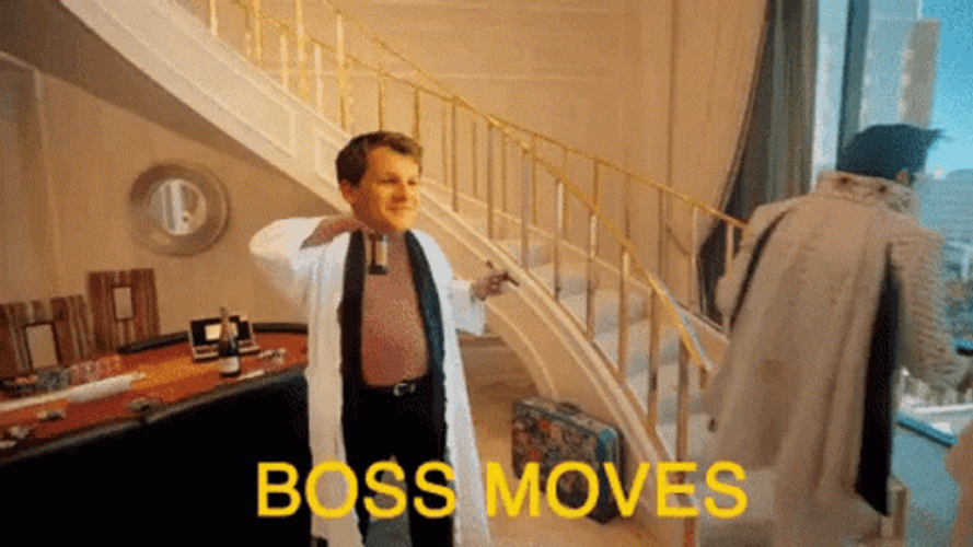 Boss Makes A Dollar I Make A Dime Man Boss Moves GIF
