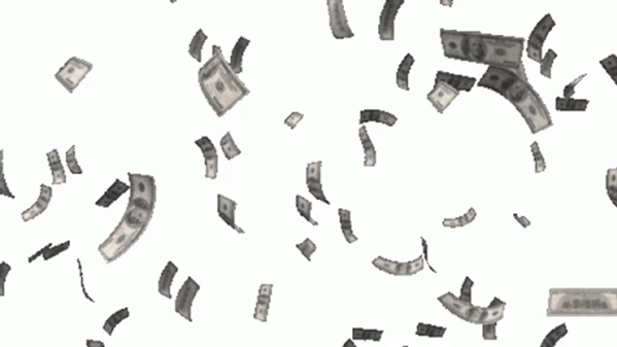 Boss Makes A Dollar I Make A Dime Money Raining Everywhere GIF
