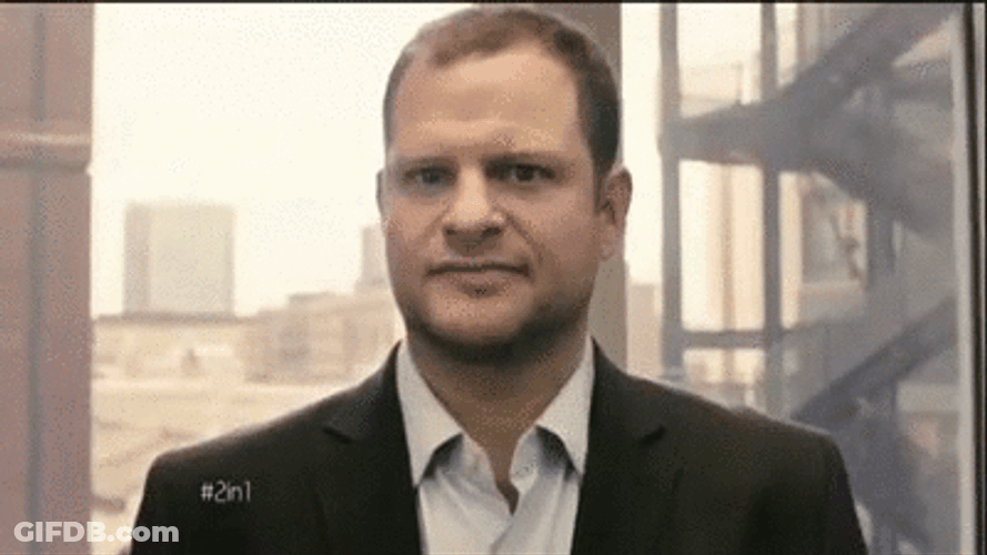 Boss Spill Coffee Laptop Table GIF