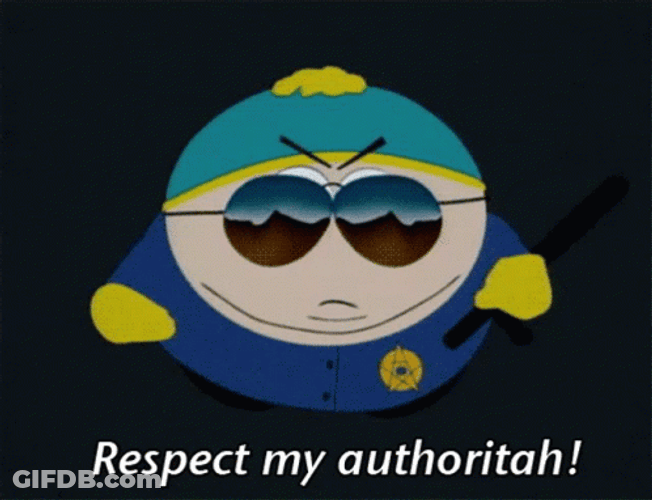 Bossy Eric Cartman Demanding Authority GIF