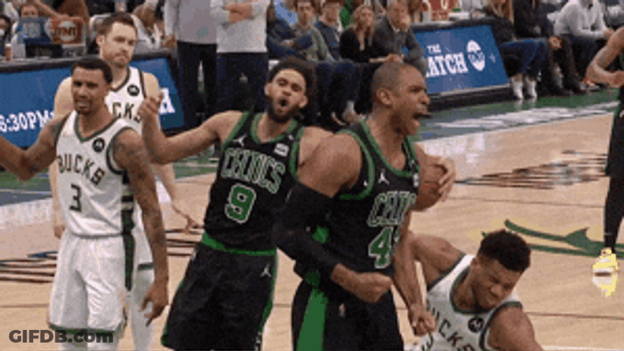 Boston Celtics Al Horford Screaming GIF