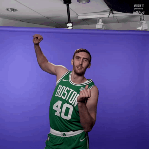 Boston Celtics Luke Kornet Dancing GIF