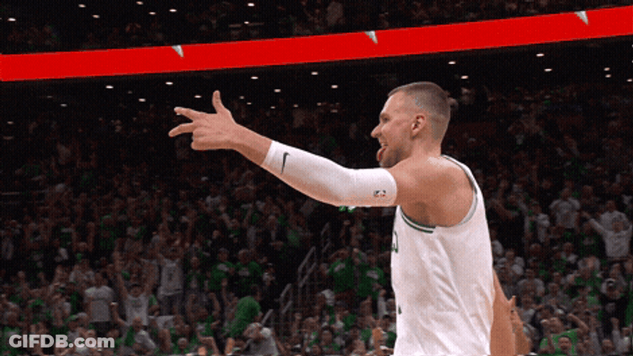 Boston Celtics NBA Kristaps Porziņģis GIF