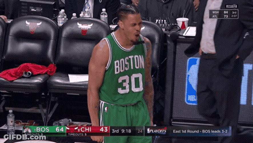 Boston Celtics Players Showing Support GIF