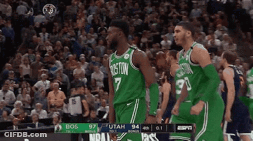 Boston Celtics Playing Utah Jazz GIF