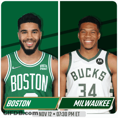 Boston Celtics Vs Milwaukee Bucks Nov 12 GIF