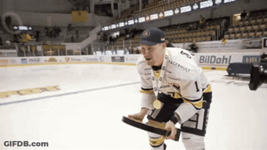 Boston Hockey Group Hugs GIF