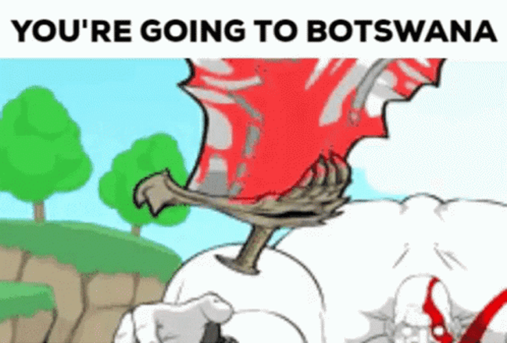 Botswana Kratos God Of War GIF