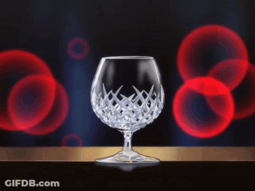 Bottle Being Poured Into Wine Glass GIF