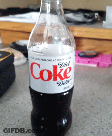 Bottle Of Diet Coke GIF