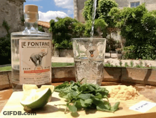 Bottle Of Le Fontane GIF
