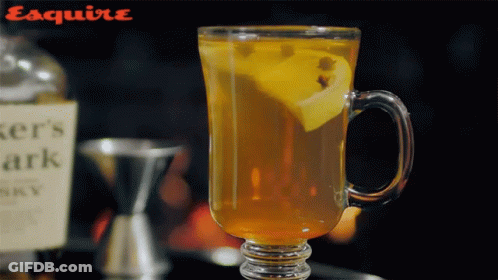 Bottle Of Maker's Ark Whiskey Behind Glass GIF