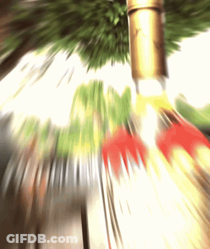 Bottle Of Wine With Red Handle GIF
