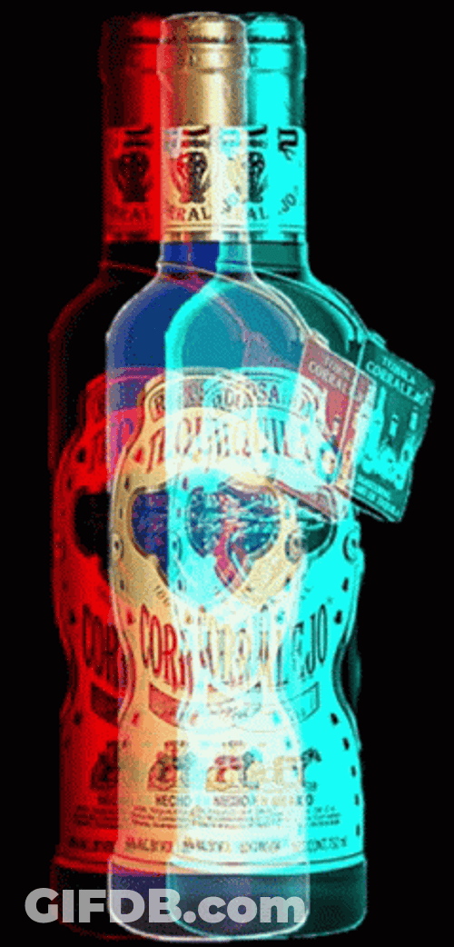 Bottle Tequila Corralejo GIF