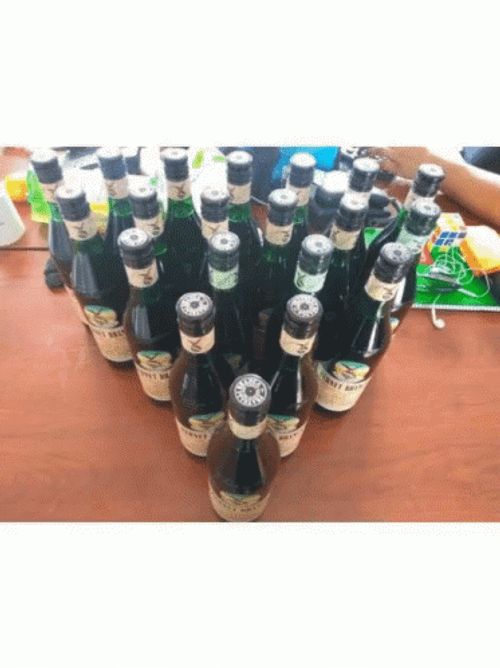 Bottles Of Alcohol Slideshow GIF