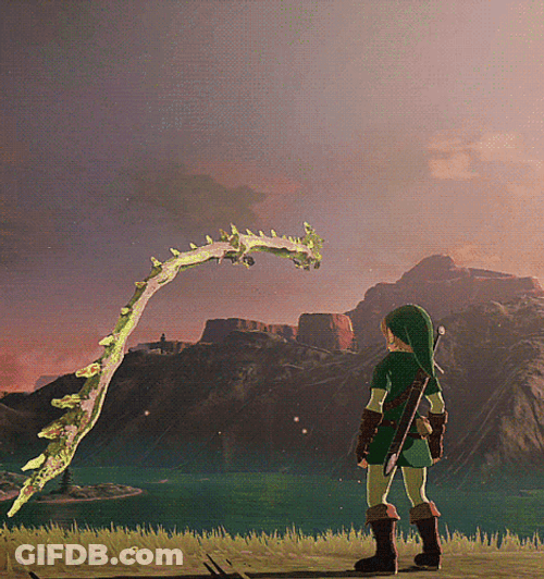 Botw Dragon Legend Of Zelda GIF