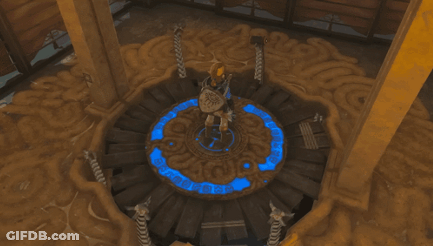 Botw Guradian Stalker Attack Link GIF