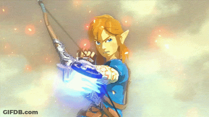 Botw Link Archery Skills GIF