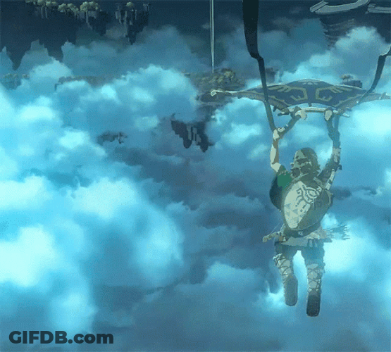 Botw Running To Different Places GIF