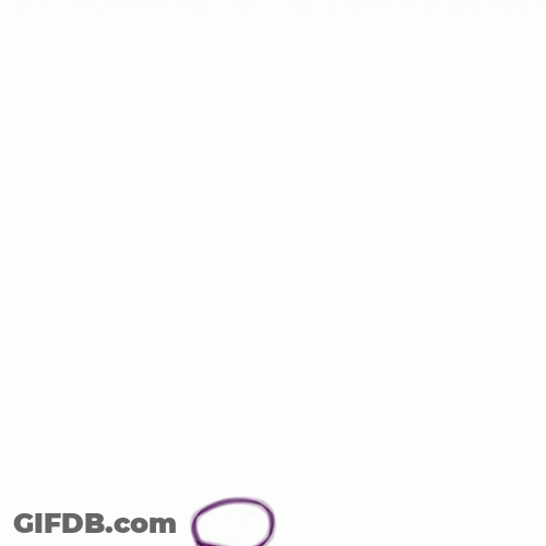 Bouncing Ball White Color GIF
