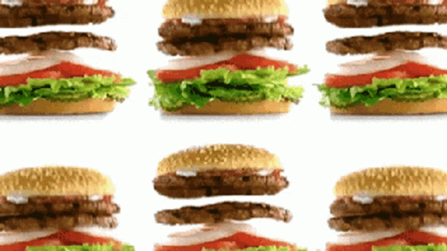 Bouncing Burger King GIF