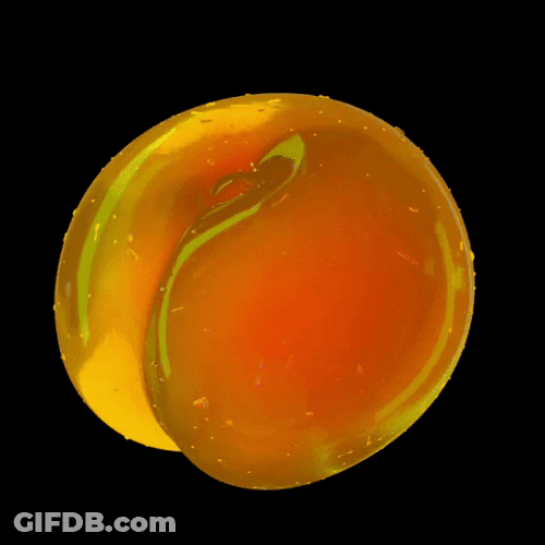 Bouncy Jelly Like Peach Moving GIF