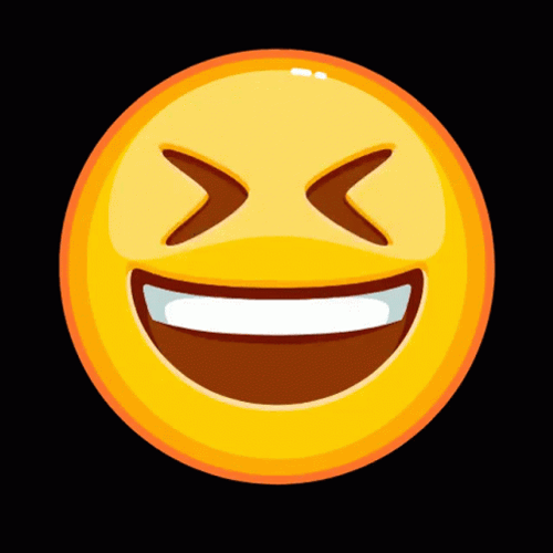Bouncy Mood Shifting Lol Emoji GIF