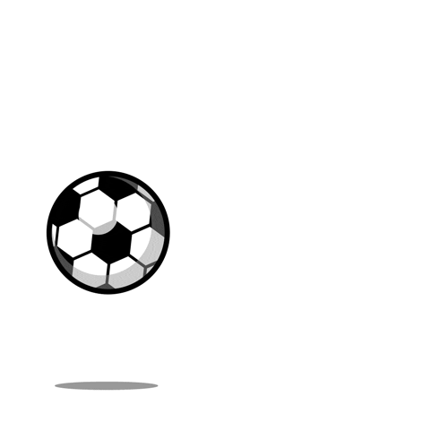 Bouncy Soccer Ball Animation GIF
