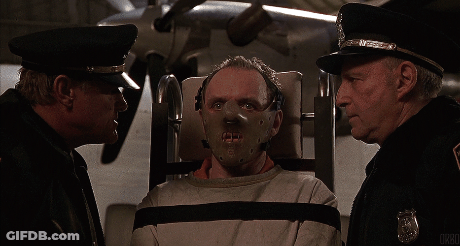 Bounded Hannibal In Silence Of The Lambs GIF