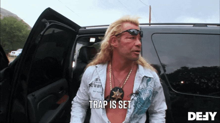 Bounty Hunter Trap Is Set GIF