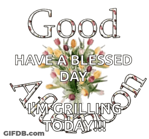Bouquet Of Flowers Good Have A Blessed Day GIF