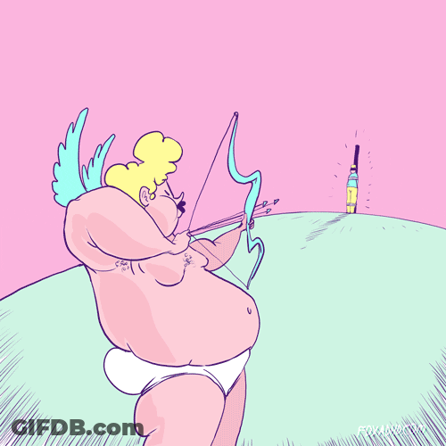 Bow And Cupid Arrow GIF