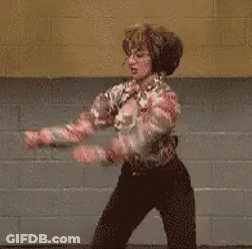 Bow Chicka Wow Wow Aggressive Dancing GIF
