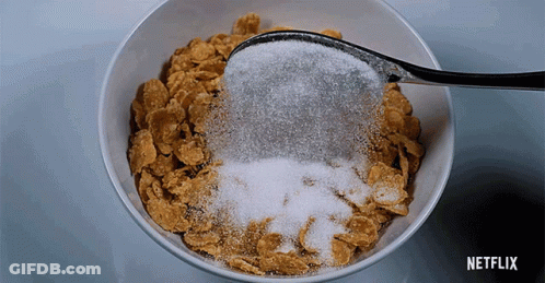 Bowl Of Cereal With Spoon Netflix GIF