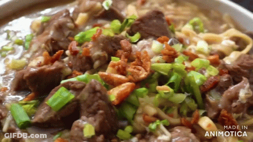 Bowl Of Food Made In Animatica GIF