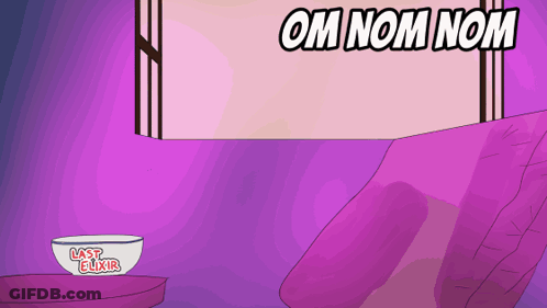 Bowl Of Last Elixir On Purple Table GIF