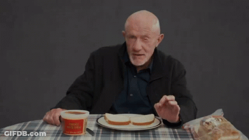 Bowl Of Pimento Cheese Spread And Sandwiches GIF