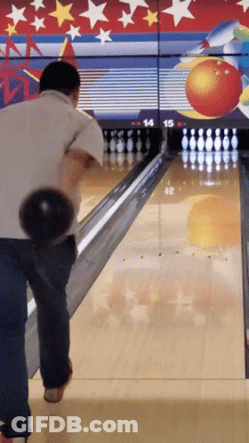Bowling Alley 14 And 15 GIF