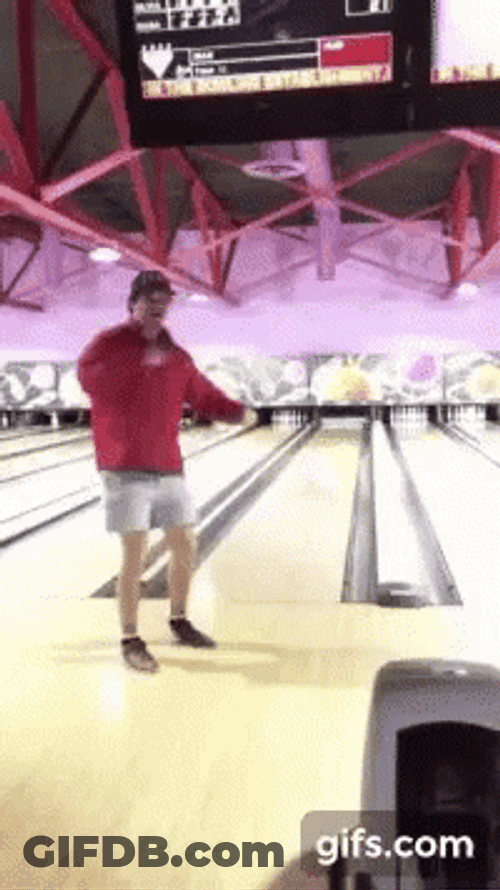 Bowling Alley Dance GIF