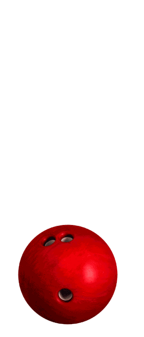Bowling Ball Bouncing Up And Down Animation GIF