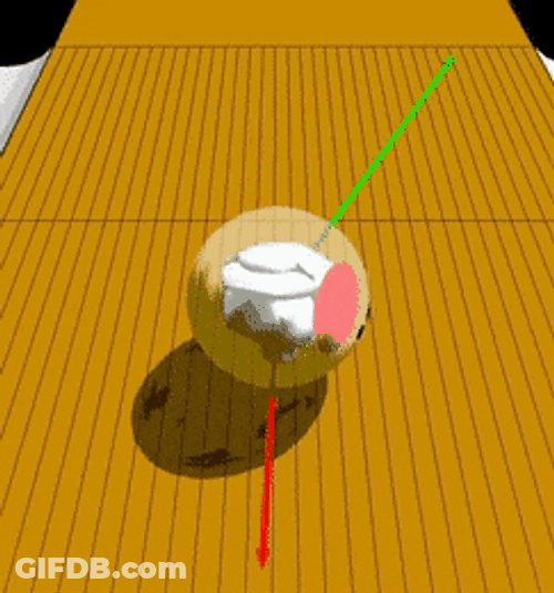 Bowling Ball Rolling Axis Animation GIF