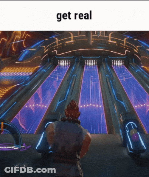 Bowling Get Real Tekken Meme GIF