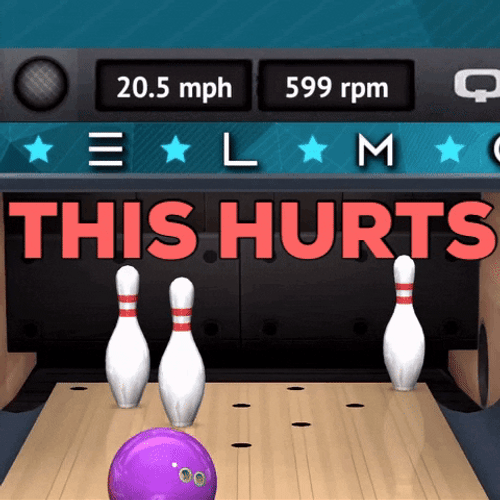 Bowling Meme One Pin Fail GIF